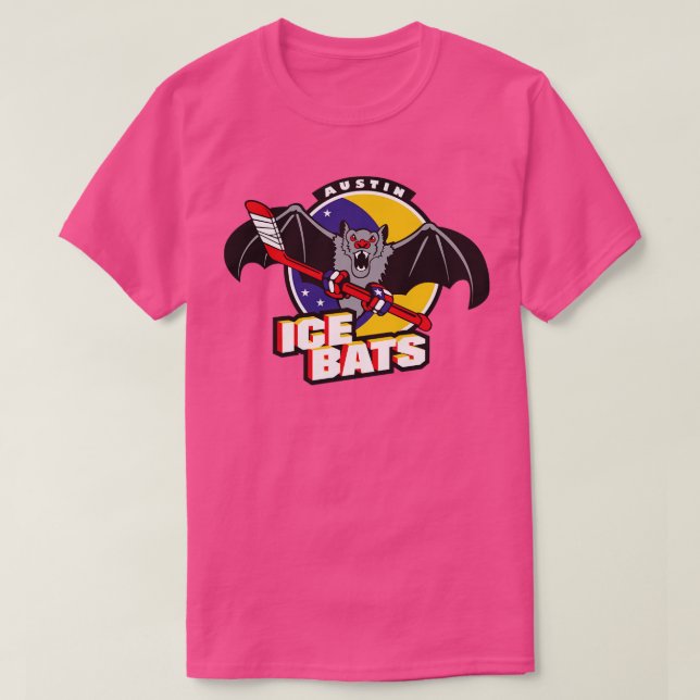 Austin Ice Bats T-Shirt (Design Front)