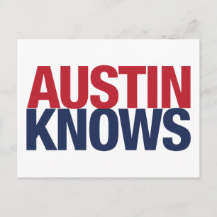 Austin Knows Postcard