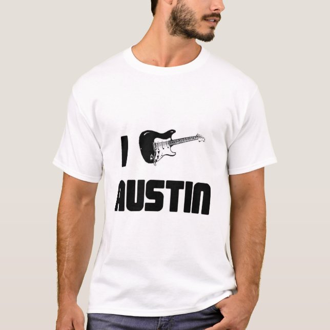 Austin - Live Music Capital T-Shirt (Front)