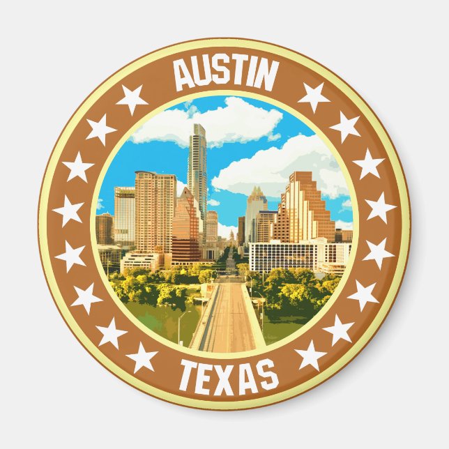 Austin                                             magnet (Front)