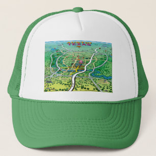 Austin Map Trucker Hat