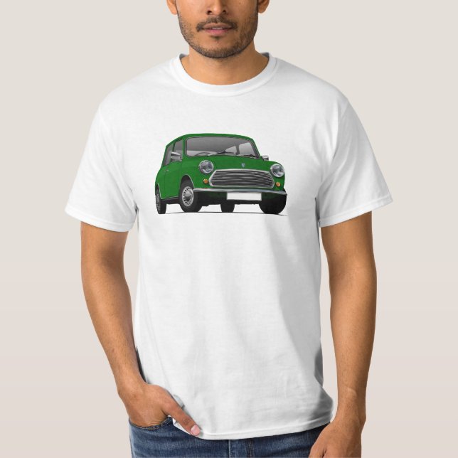 Austin Mini, Austin Seven, Austin 850 in 15 colour T-Shirt (Front)