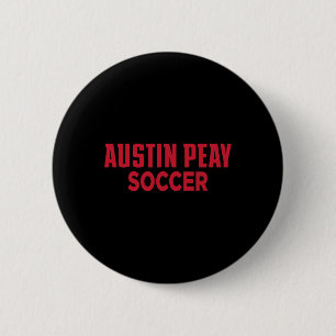 Austin Peay State University Soccer Governors Appa 6 Cm Round Badge