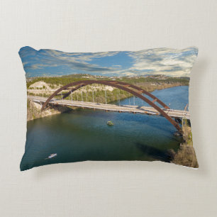 Austin Pennybacker Bridge Decorative Cushion