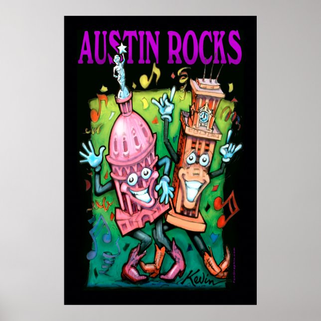 Austin Rocks Poster (Front)