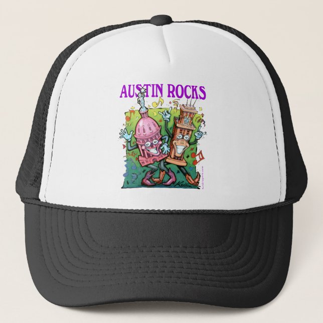 Austin Rocks Trucker Hat (Front)