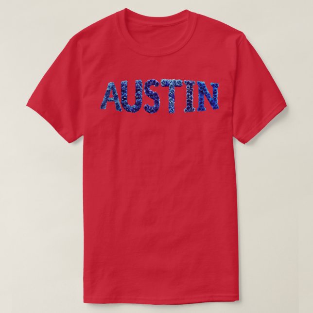 Austin Rose T-Shirt (Design Front)