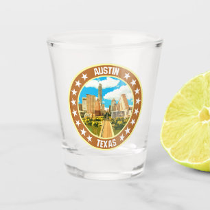 Austin shot glass