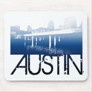 Austin Skyline Design Mouse Pad
