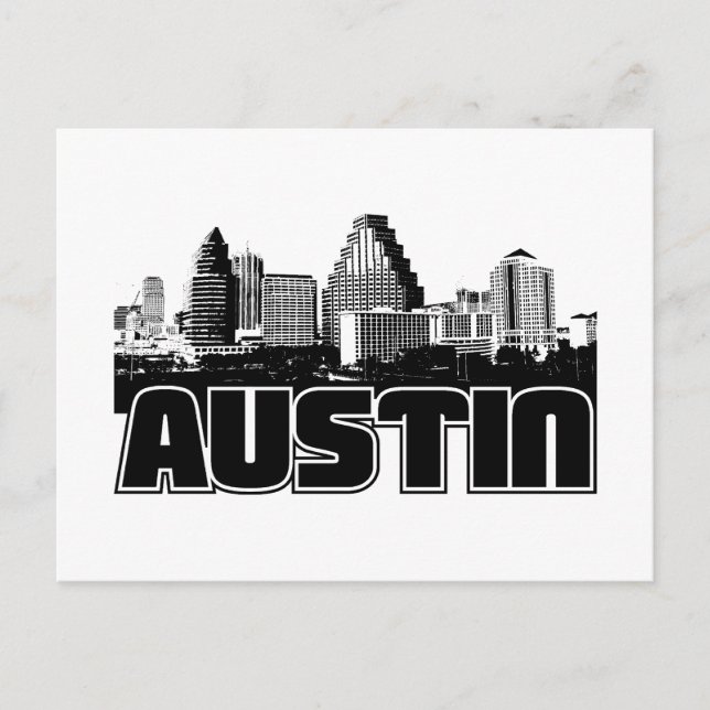 Austin Skyline Postcard (Front)