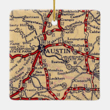 Austin Texas 1926 Map