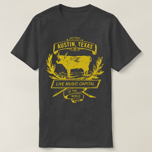 Austin Texas 1 T-Shirt (Design Front)