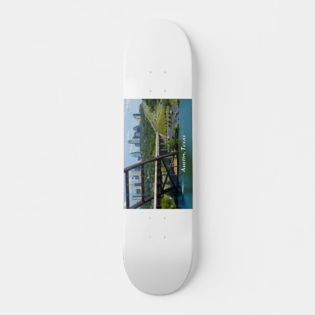 Austin, Texas & 360 Bridge Skateboard (Front)