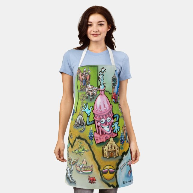 Austin Texas Apron (Worn)