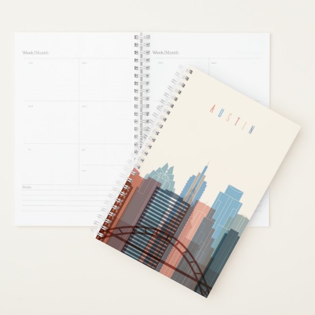 Austin, Texas | City Skyline Planner (Display)
