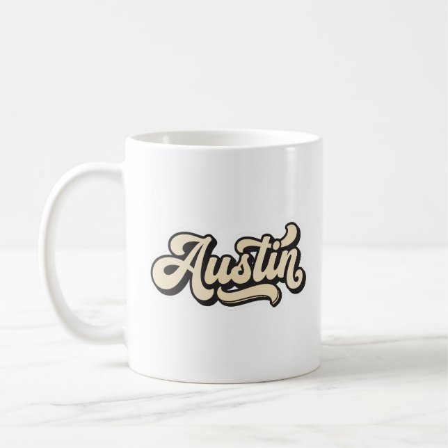 austin texas coffee mug (Left)