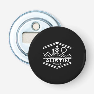 Austin Texas Gifts Austin TX Outdoors Hiking Bottle Opener