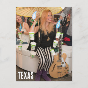 Austin, Texas Halloween Costume Party Postcard