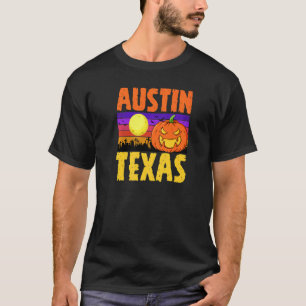 Austin Texas Happy Halloween Party Local City Prid T-Shirt