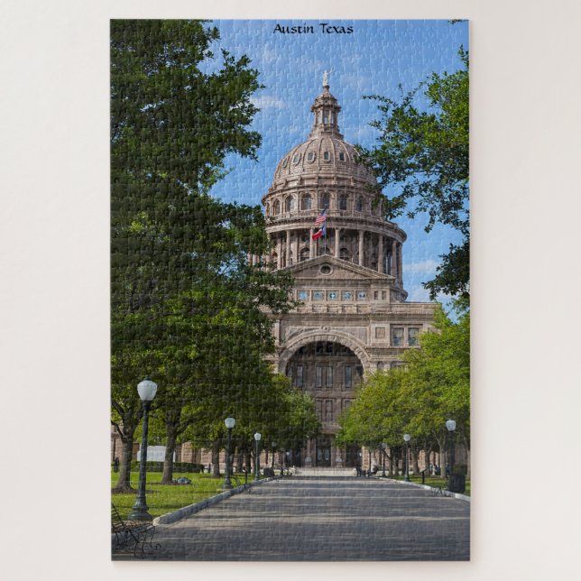 Austin Texas Jigsaw Puzzle (Vertical)