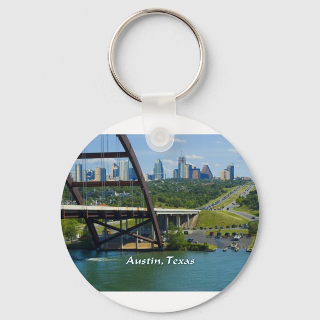 Austin, Texas Key Ring (Front)