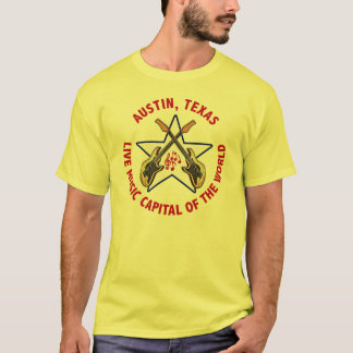 Austin, Texas Live Music Capital of the World T-Shirt