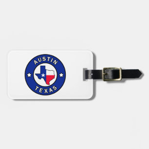 Austin Texas Luggage Tag