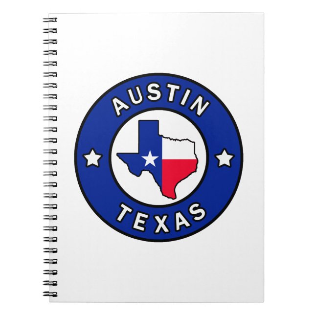 Austin Texas Notebook (Front)