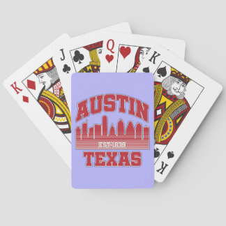 Austin,Texas Playing Cards