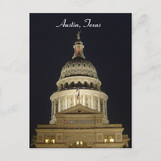 austin texas postcard