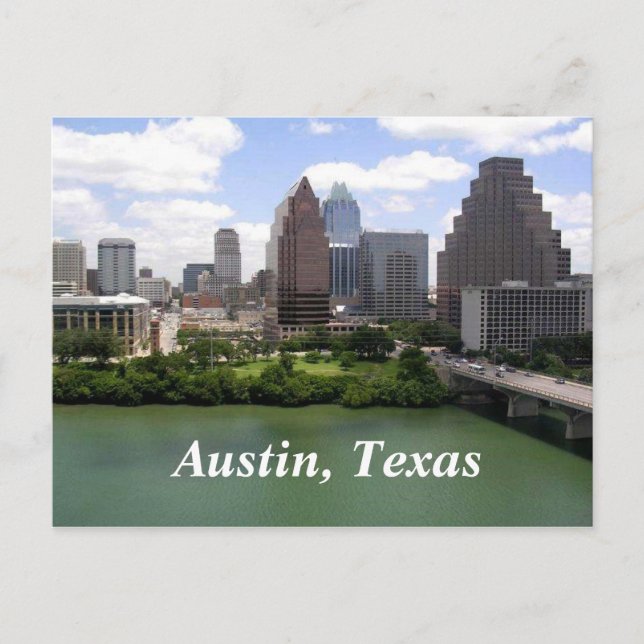 Austin, Texas Postcard (Front)