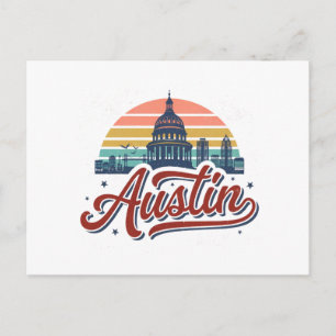 Austin Texas Postcard