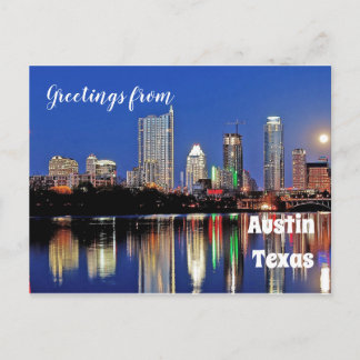 Austin Texas --- Postcard