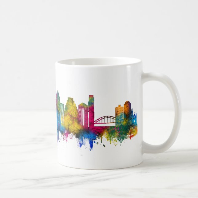 Austin Texas Skyline Coffee Mug (Right)