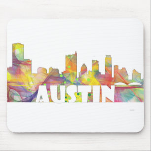 AUSTIN TEXAS SKYLINE MCLR2 MOUSE PAD