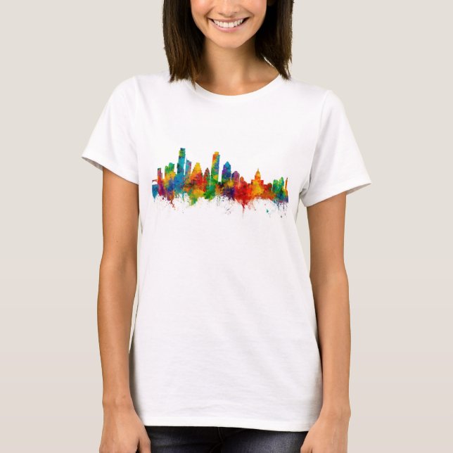 Austin Texas Skyline T-Shirt (Front)