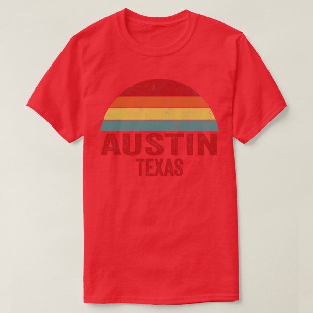 Austin Texas T-Shirt (Design Front)