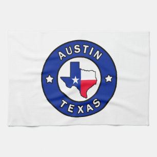 Austin Texas Tea Towel