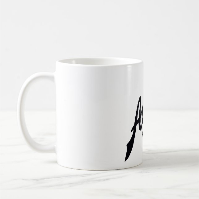 Austin Vintage Car badge Coffee Mug (Left)