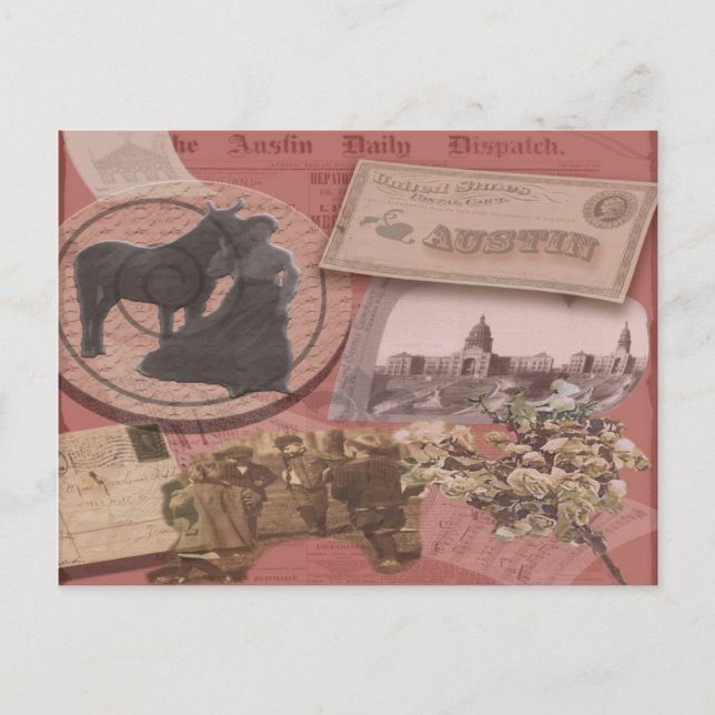 Austin Vintage post cards (Front)