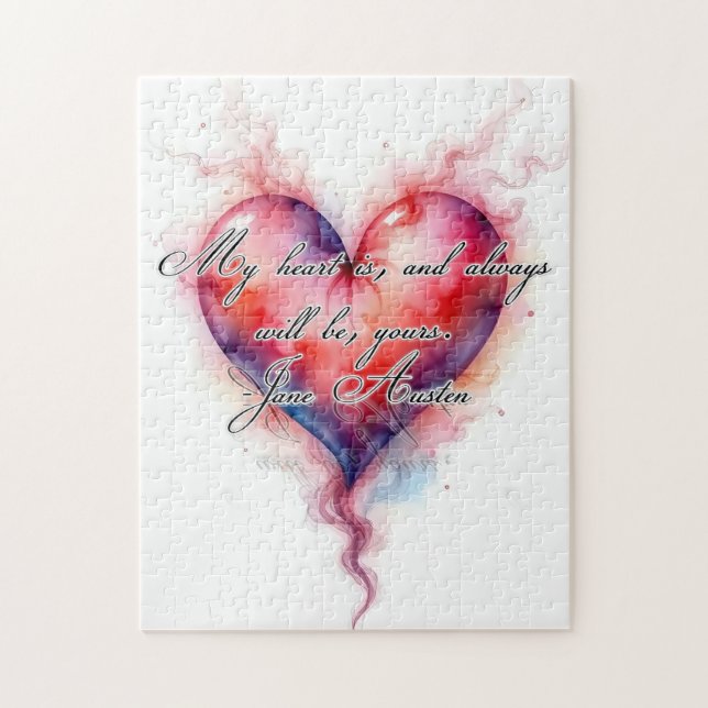 Austin's Heart  Jigsaw Puzzle (Vertical)