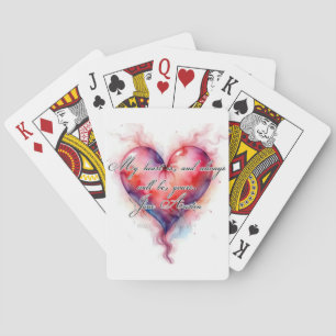 Austin's Heart Playing Cards