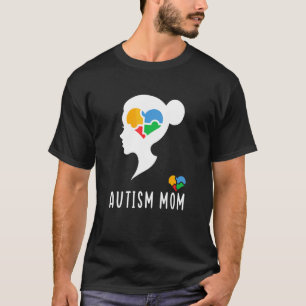 Austism Autism Awareness Mum Strong Mum Mother Bla T-Shirt