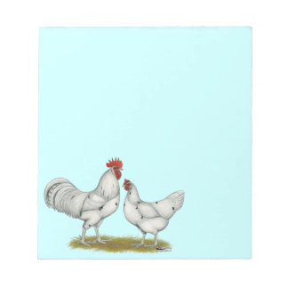 Austra White Chickens Notepad