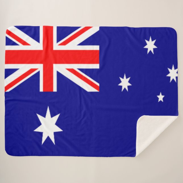 AUSTRAILA SHERPA BLANKET (Front (Horizontal))