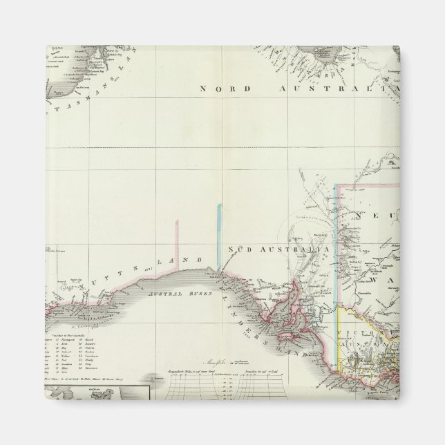Austral-Continent Magnet (Front)