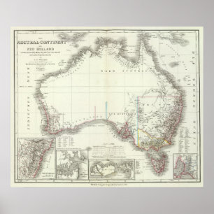 Austral-Continent Poster