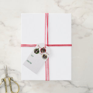 Australain Shepherd Christmas Gift Tags