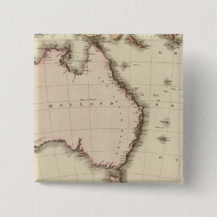 Australasia 15 Cm Square Badge