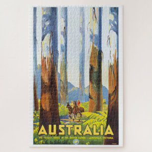 AUSTRALIA 1930s VICTORIA FOREST Jigsaw Puzzle